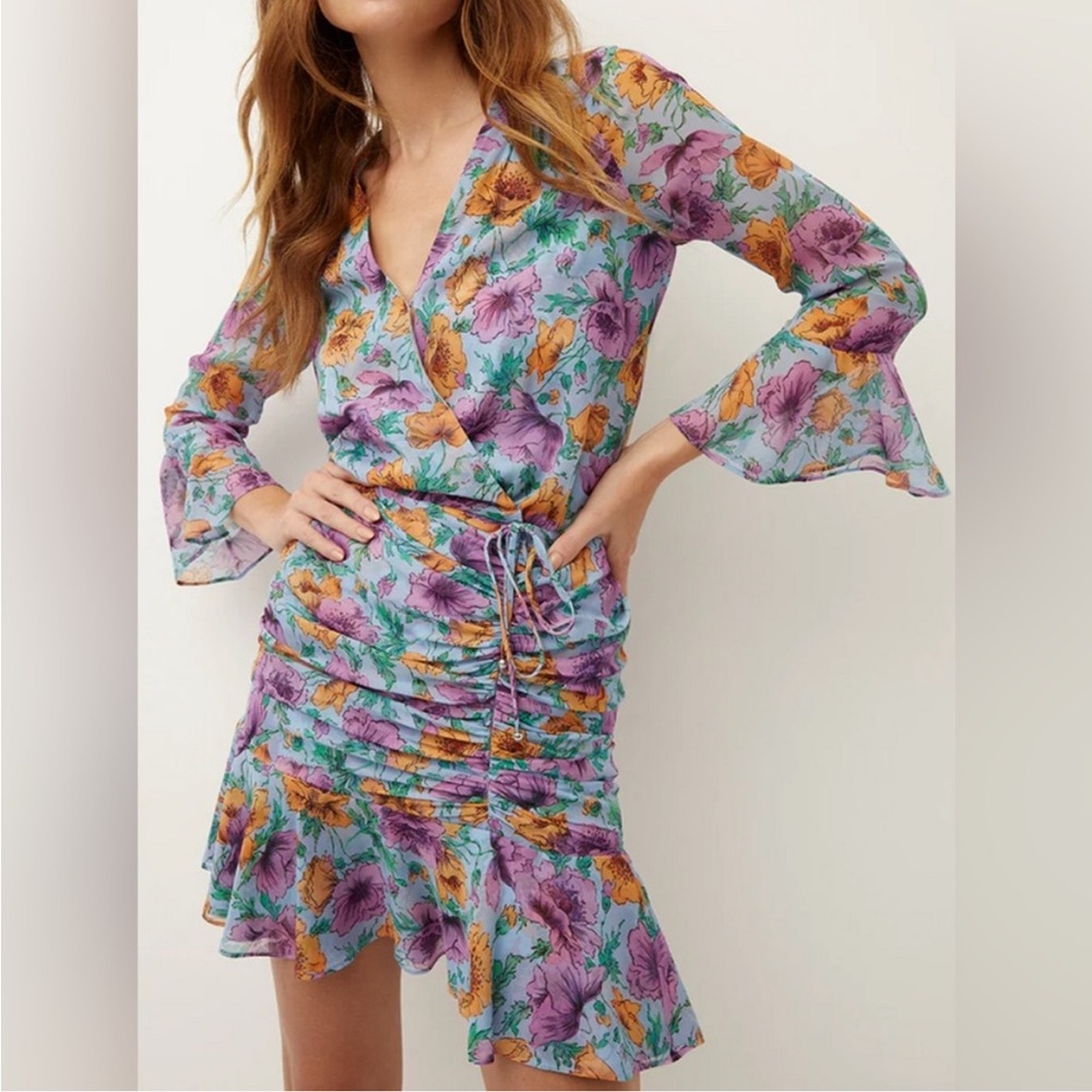 NWOT Veronica Beard Silk Mini Dress
